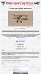 Mobile Screenshot of flitzerbiplane.com